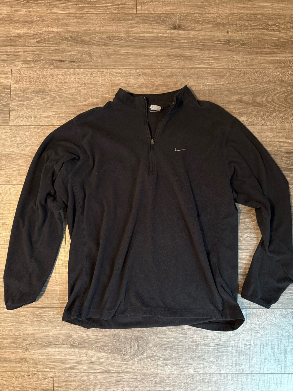 Nike Black 1/4 zip pullover sweatshirt